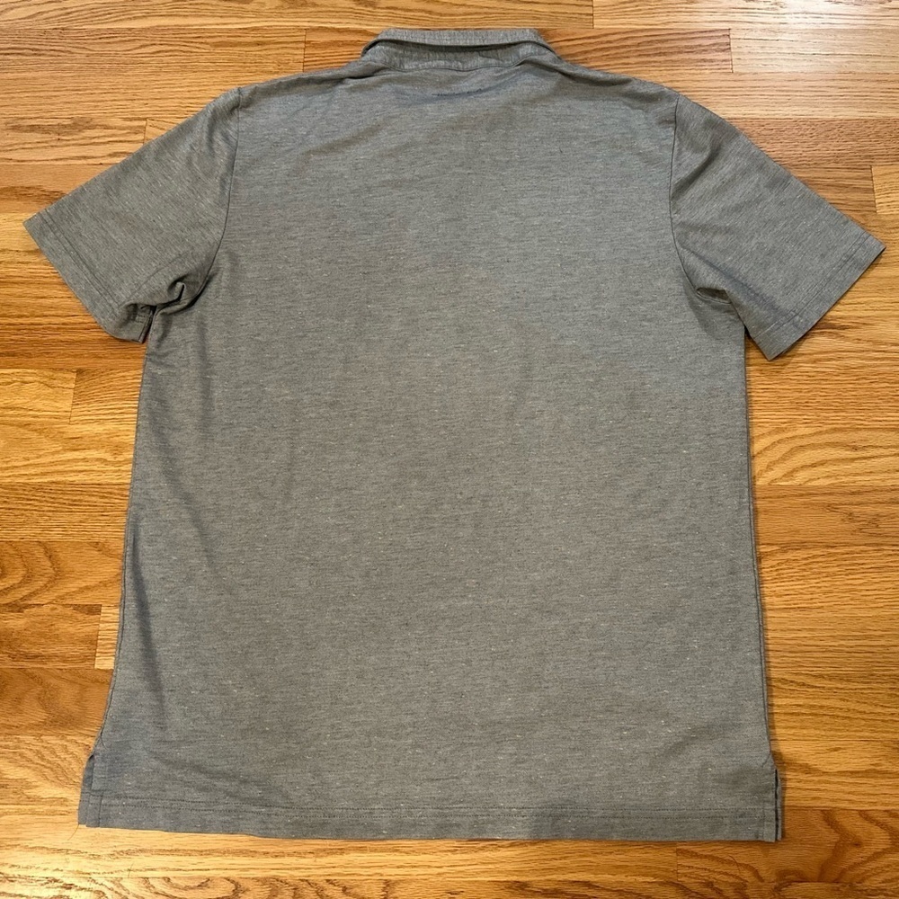 Travis Mathew Polo Shirt Mens Size XL Gray Confetti Preppy Dad Comfort Active - Picture 2 of 11